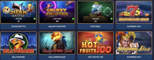 Виды игровых автоматов в Casino7